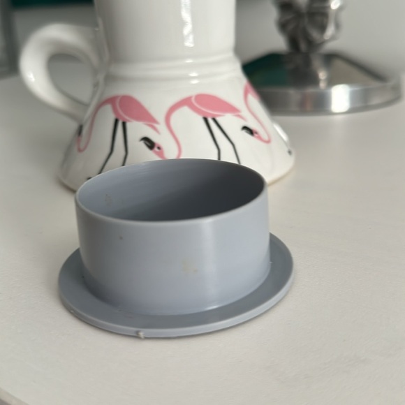 Feltman Langer Vintage Flamingos Travel Non Spill Wide Base Travel Mug w… - Picture 7 of 8